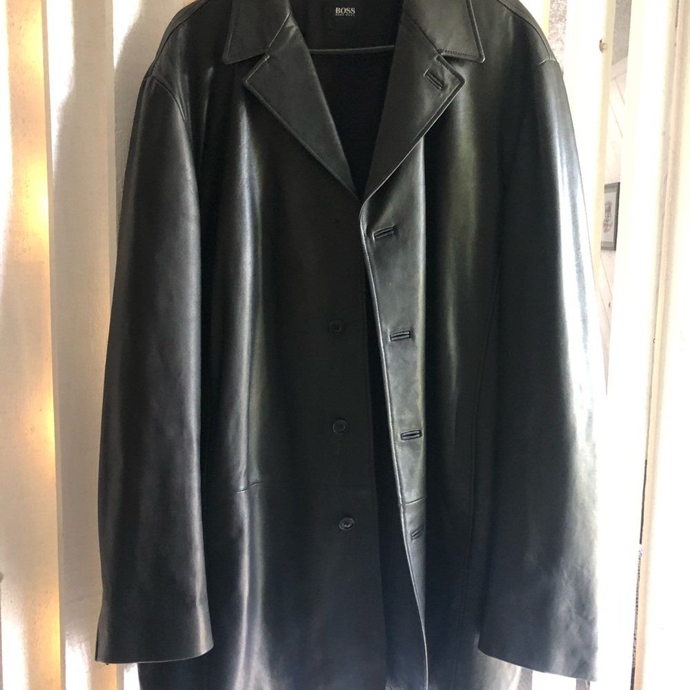 Hugo Boss Leather Jacket